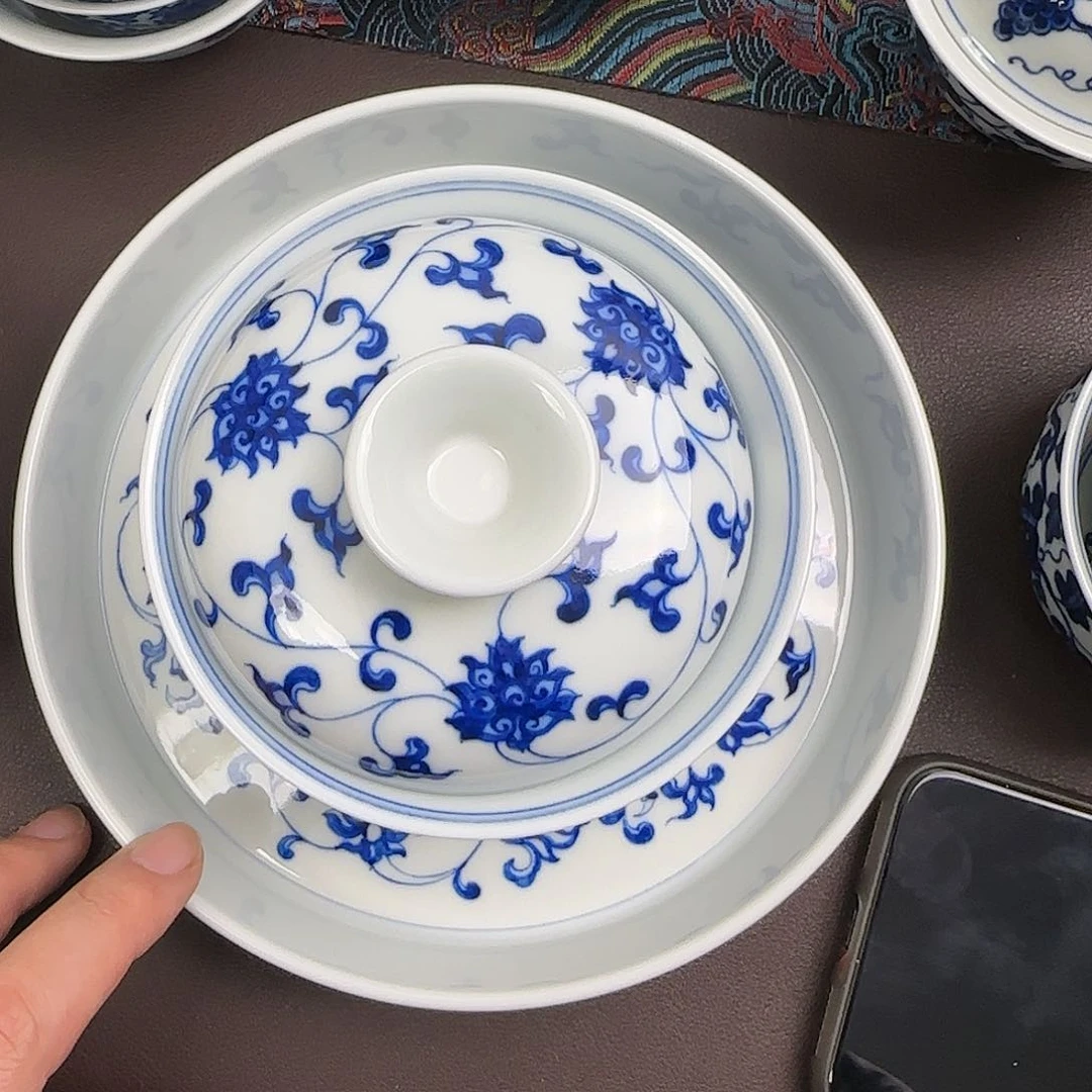 8****茄全手绘景德镇陶瓷艺术