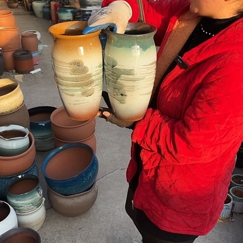 口14高26瑕疵盆子