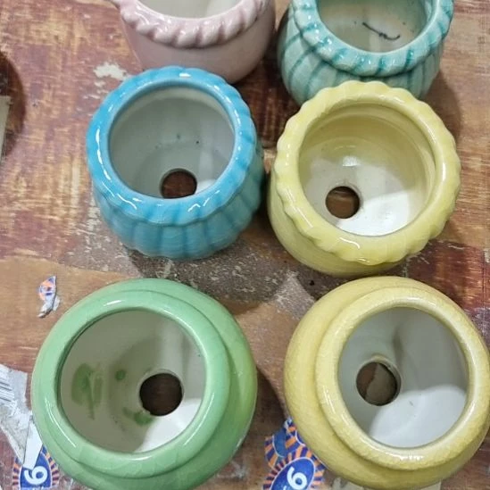 微瑕陶瓷盆满12包邮
