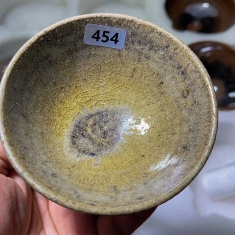 茶盏原矿原釉柴烧建盏