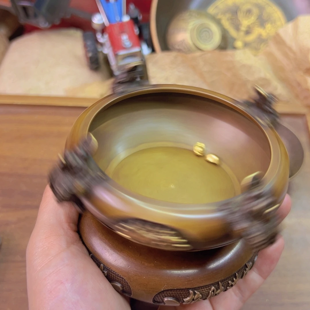 原矿风磨铜时来运转聚宝盆