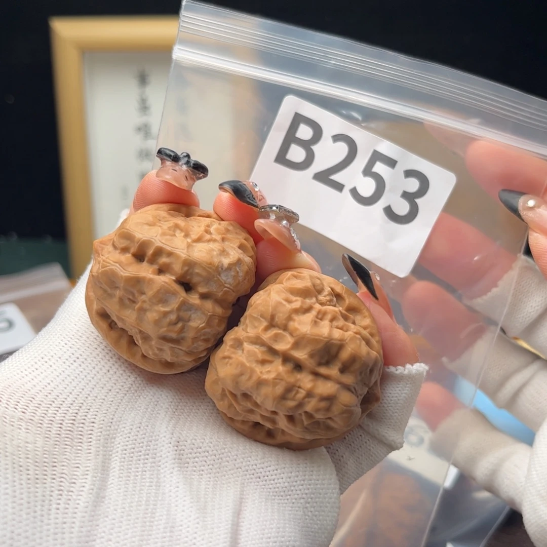 把件文玩核桃39蛤蟆头b253