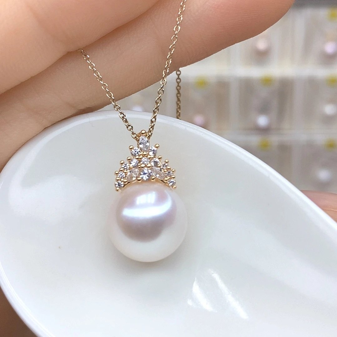 淡水珍珠合金颈饰