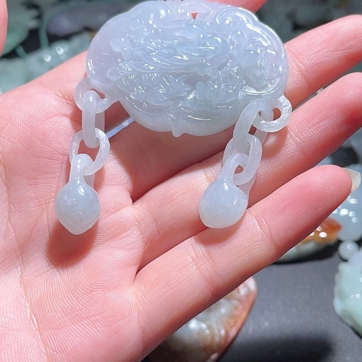 颈饰未镶嵌翡翠天