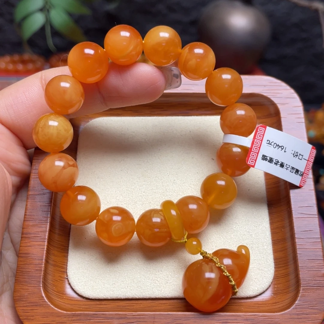 蜜蜡未镶嵌手链手串