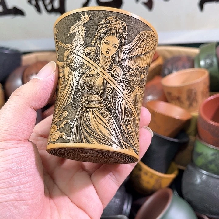 茶杯紫砂全手工紫砂主人杯