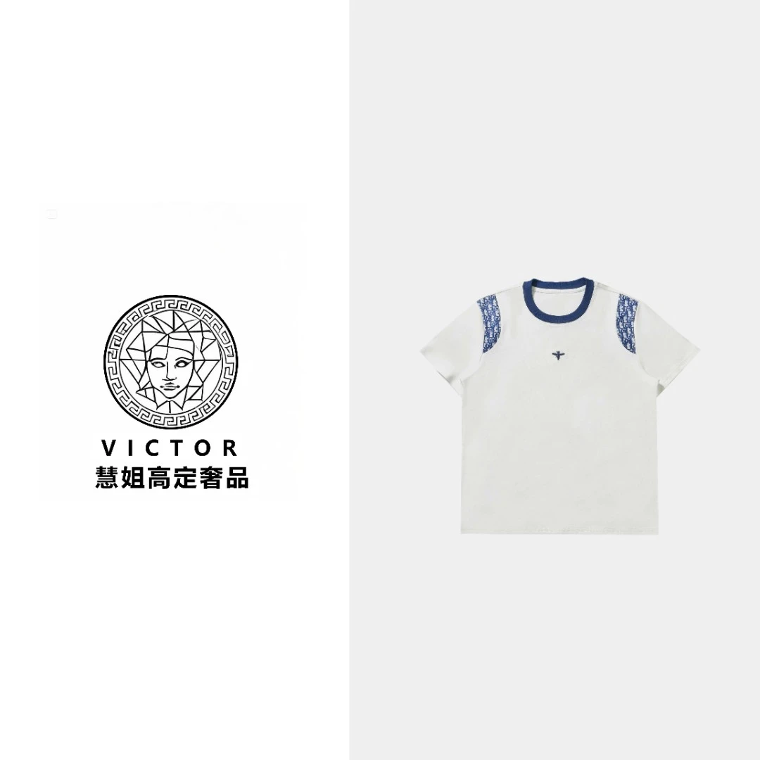 【慧姐专属】新款百搭时尚D家小蜜蜂圆领短袖T恤