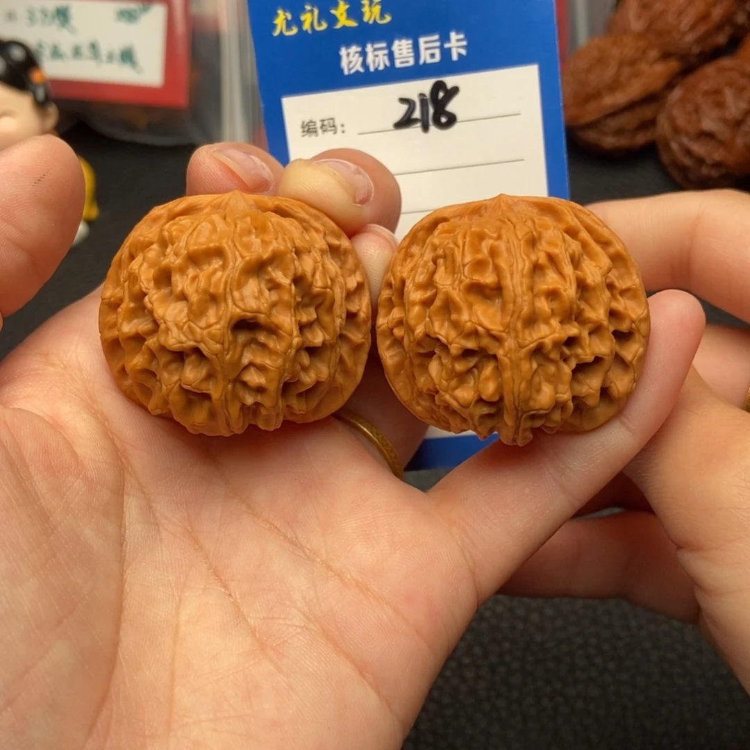 文玩核桃把件38苹果218