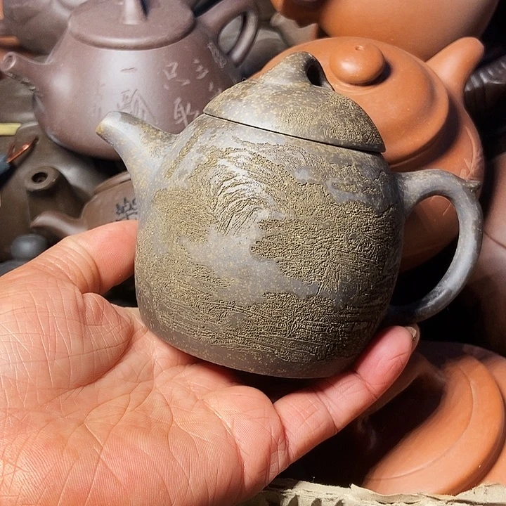 全手工制作宜兴紫砂茶壶