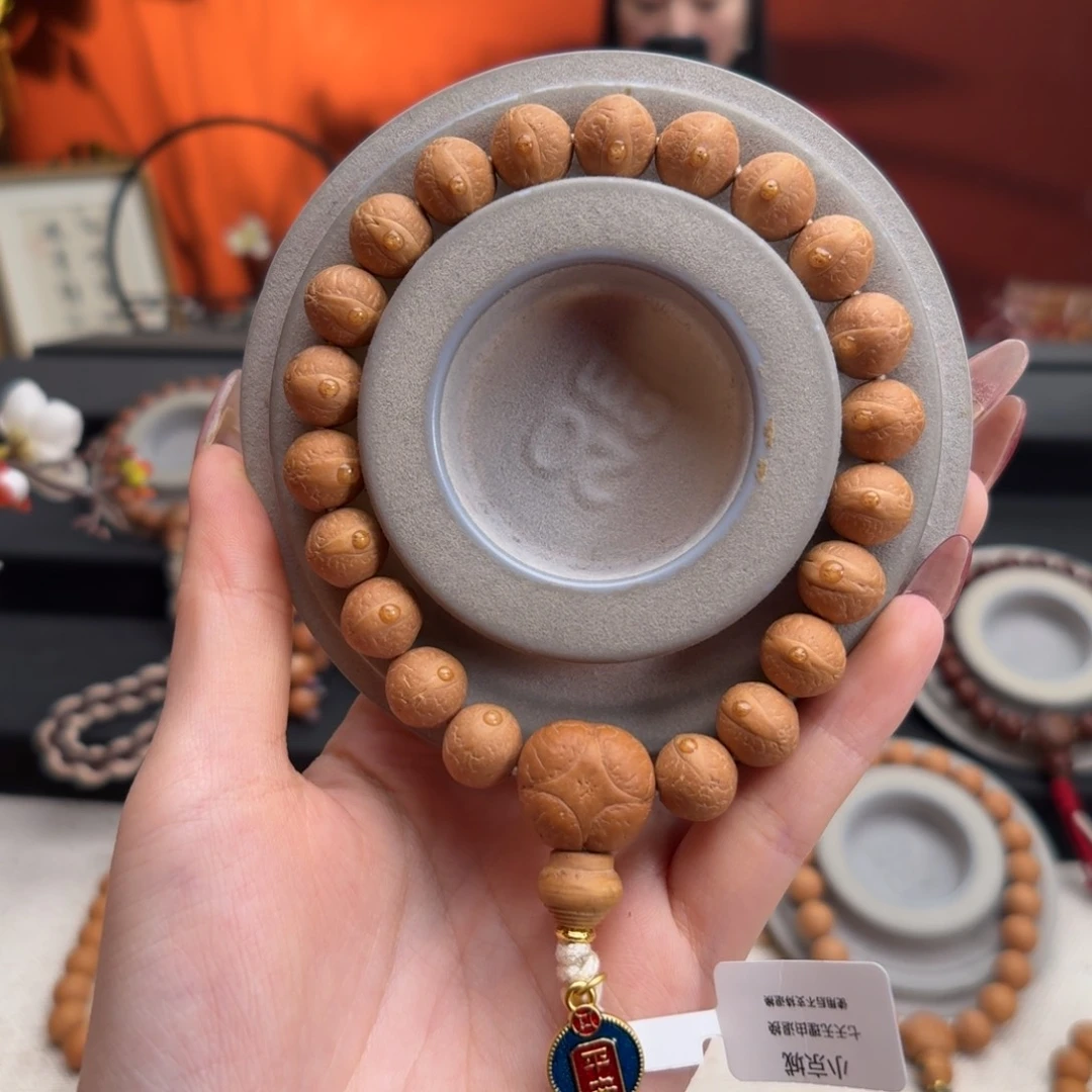 吊坠凤眼菩提C**o11.5mm铁籽单圈素串货头