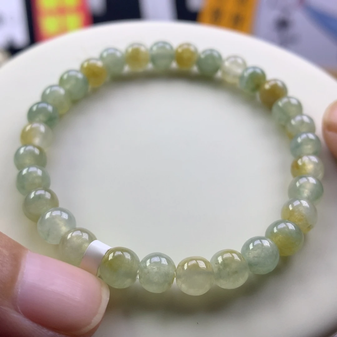 未镶嵌手串翡翠卡6