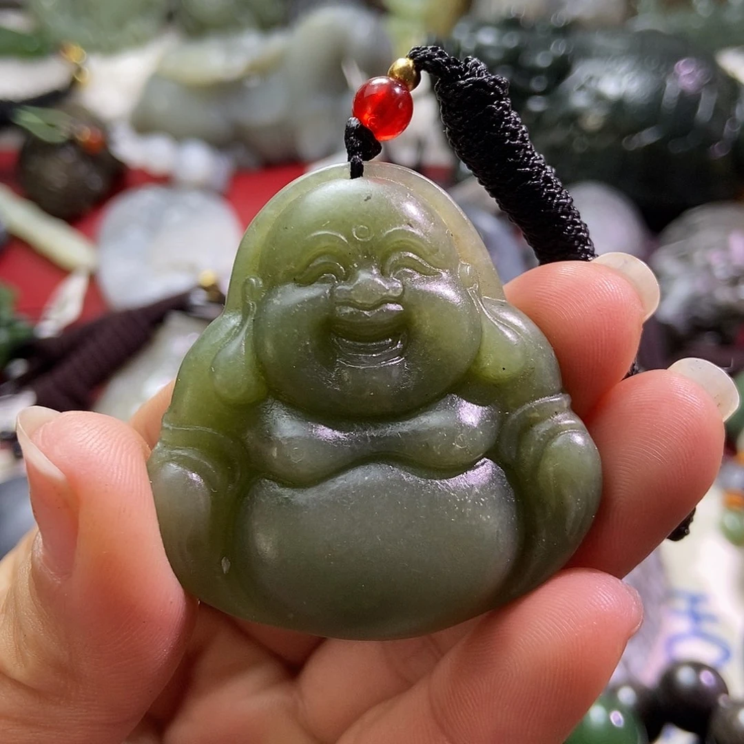 和田玉（糖玉）颈饰未镶嵌