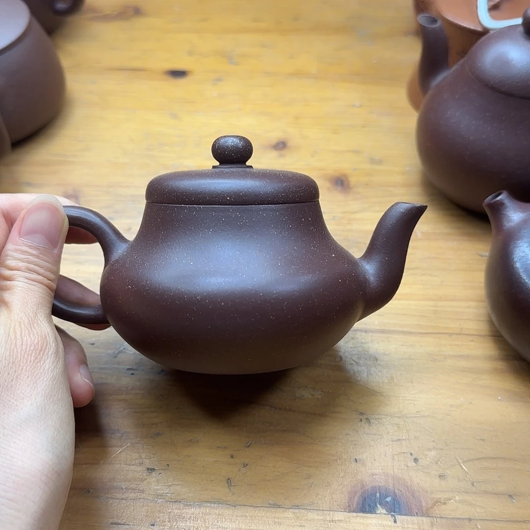 茶壶紫砂民间手艺人全手工制作