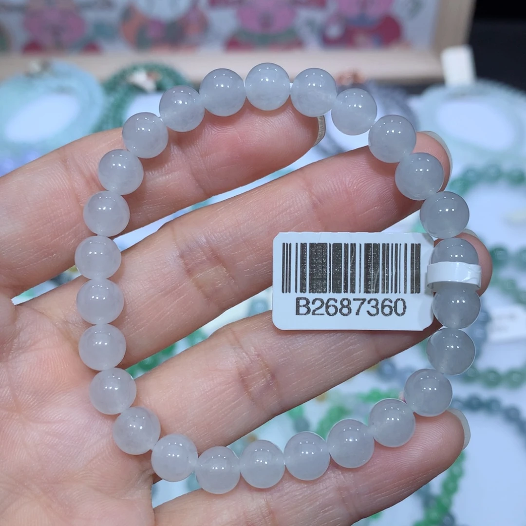 翡翠未镶嵌手链天然