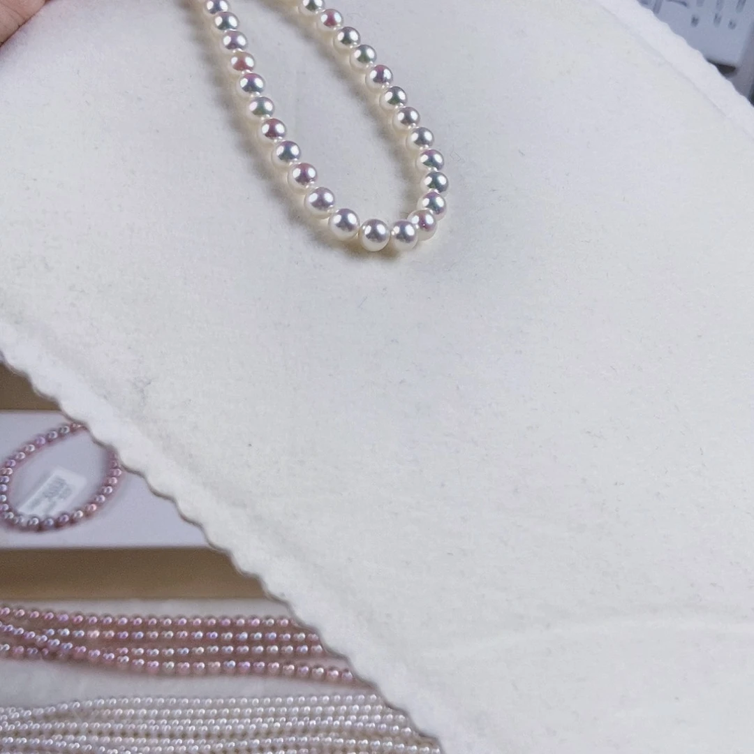 淡水珍珠银S925镶嵌颈饰