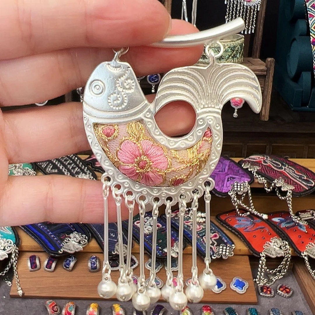 织绣手工刺绣工艺品