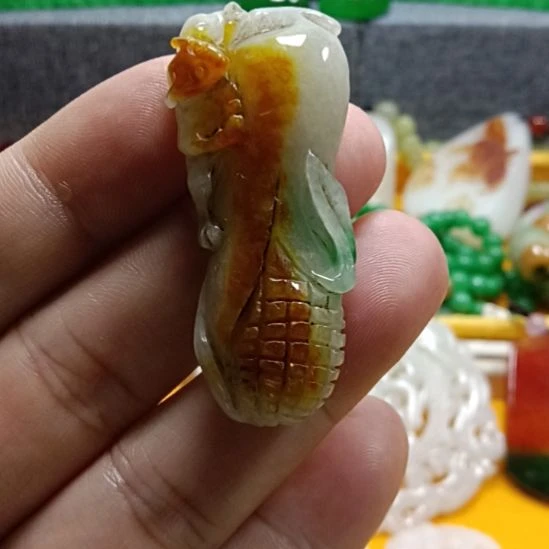 未镶嵌挂件翡翠翡翠