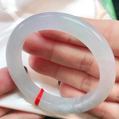未镶嵌手镯翡翠正圈2911