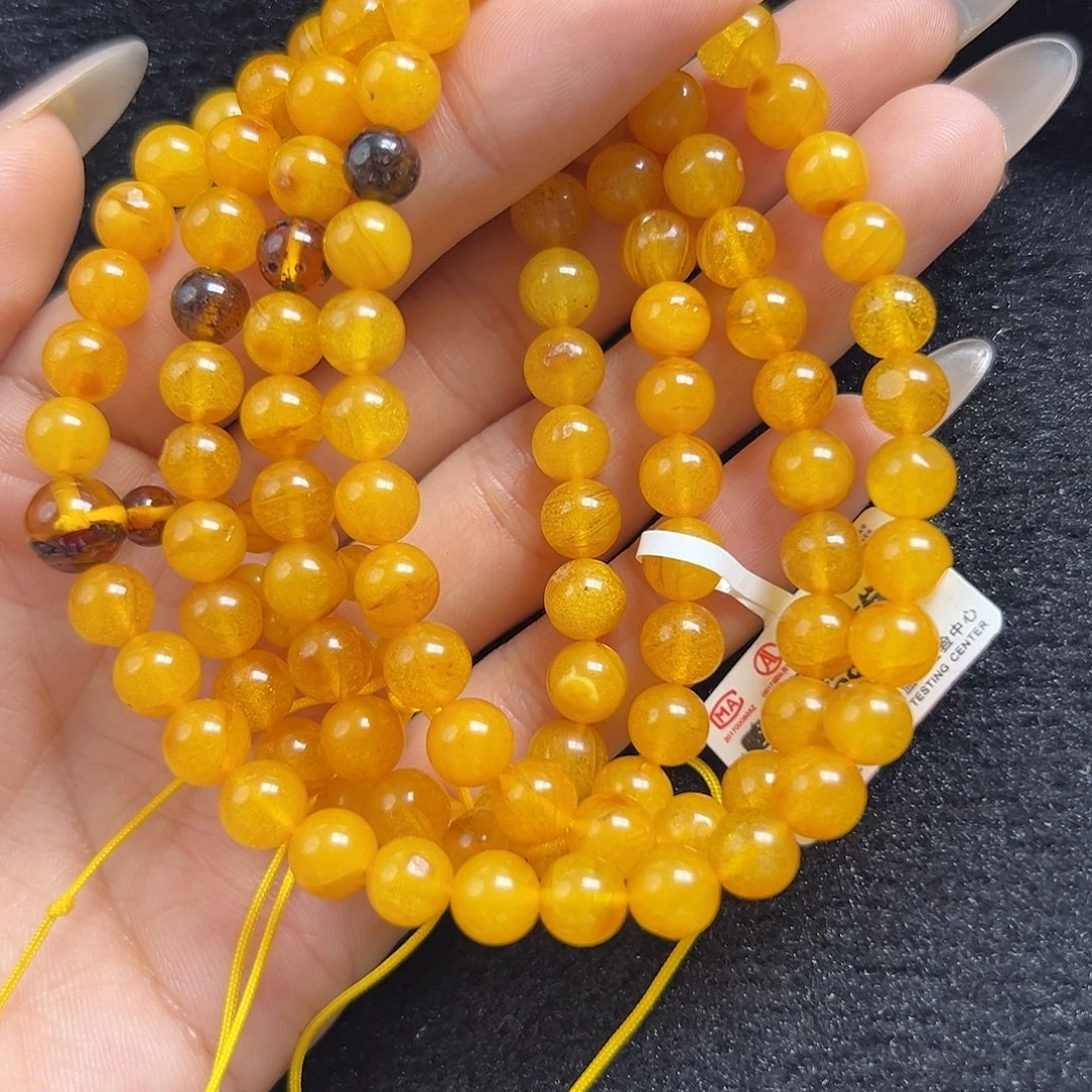 琥珀未镶嵌珠宝奇石