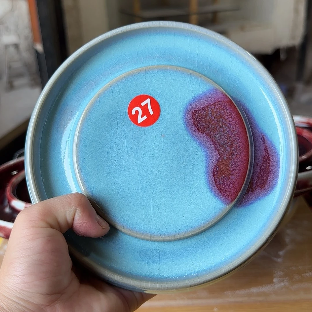 潭***风摆件郑家钧窑摆件