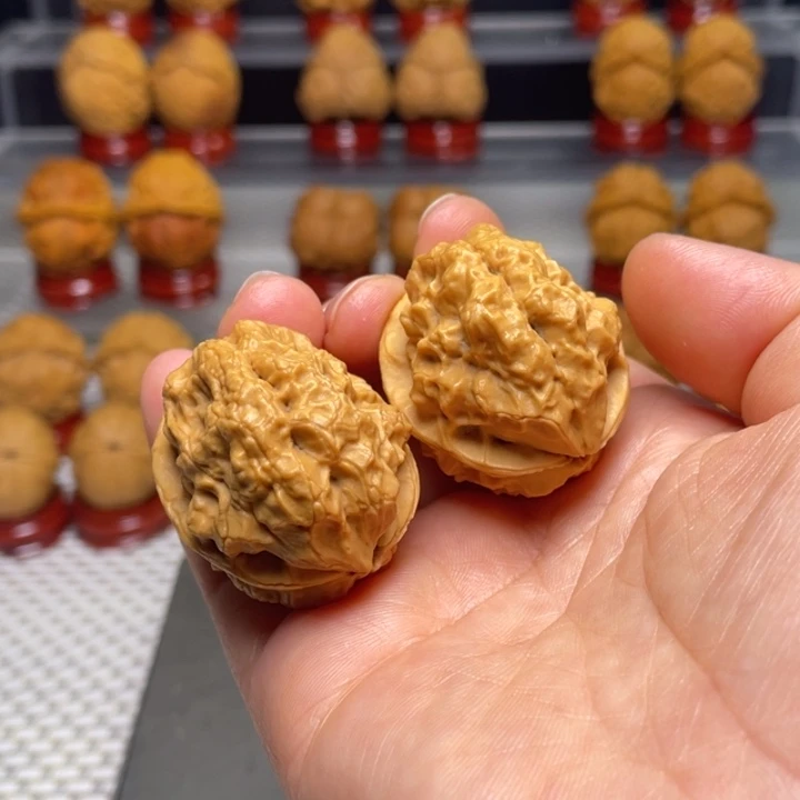 文玩核桃把件30天师疙瘩包