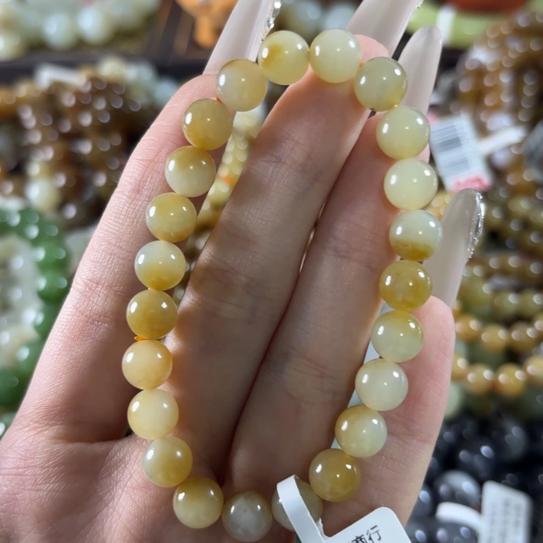 和田玉未镶嵌手链31