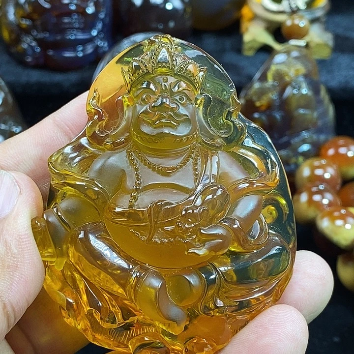 裸石琥珀未镶嵌一