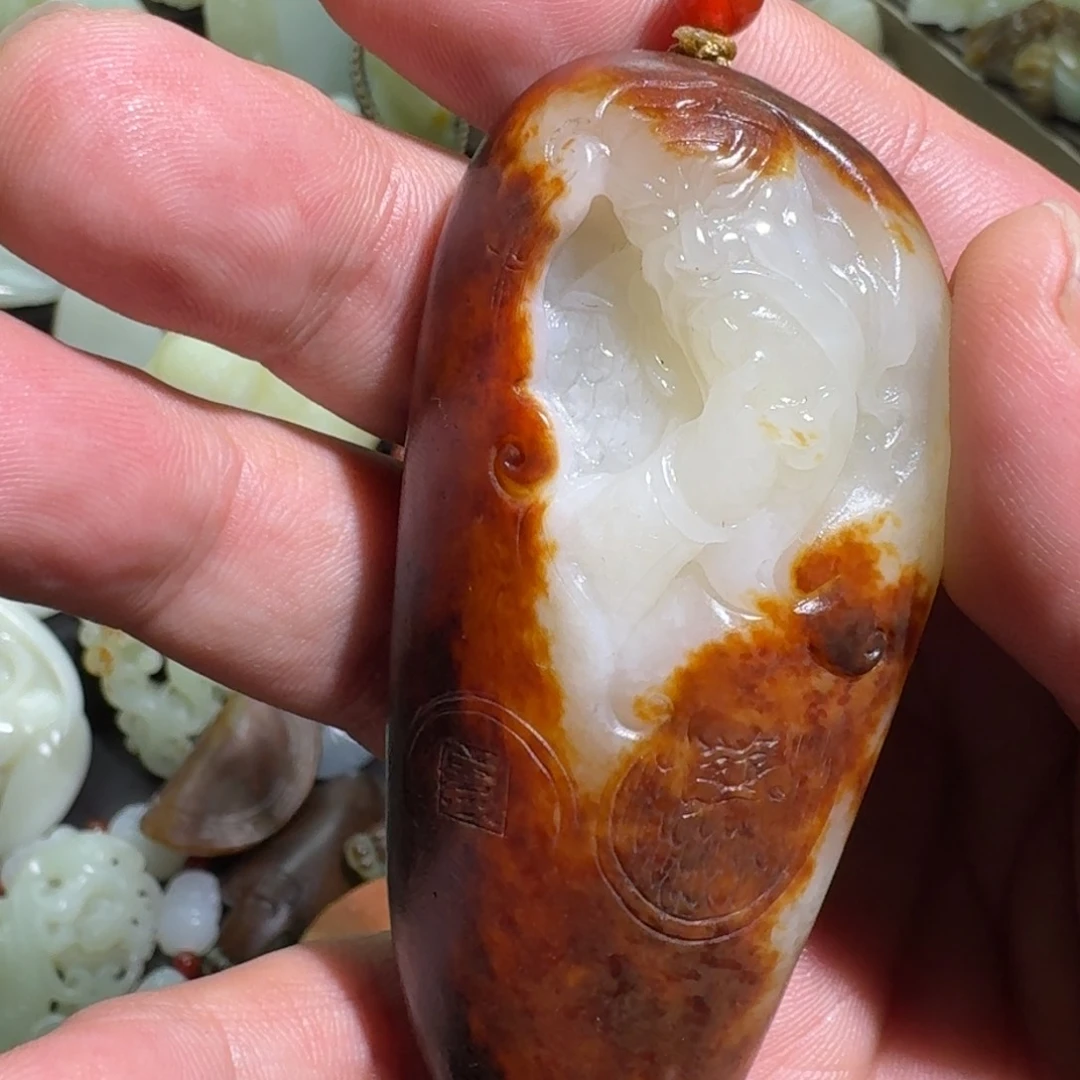 和田玉颈饰未镶嵌变****林