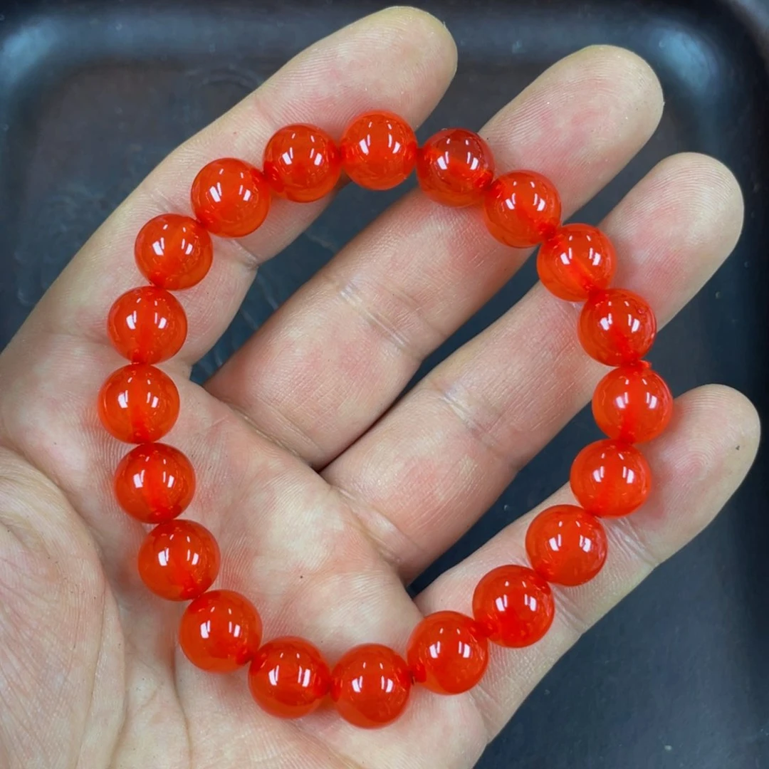 鹿骨手串/手链编号231尺寸1.0青鱼石