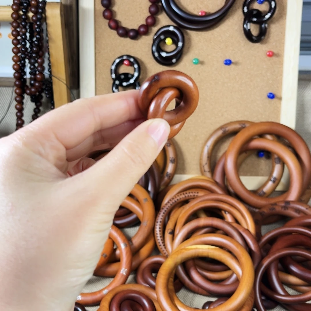 指***月木质非金属枣木15圈口福利款