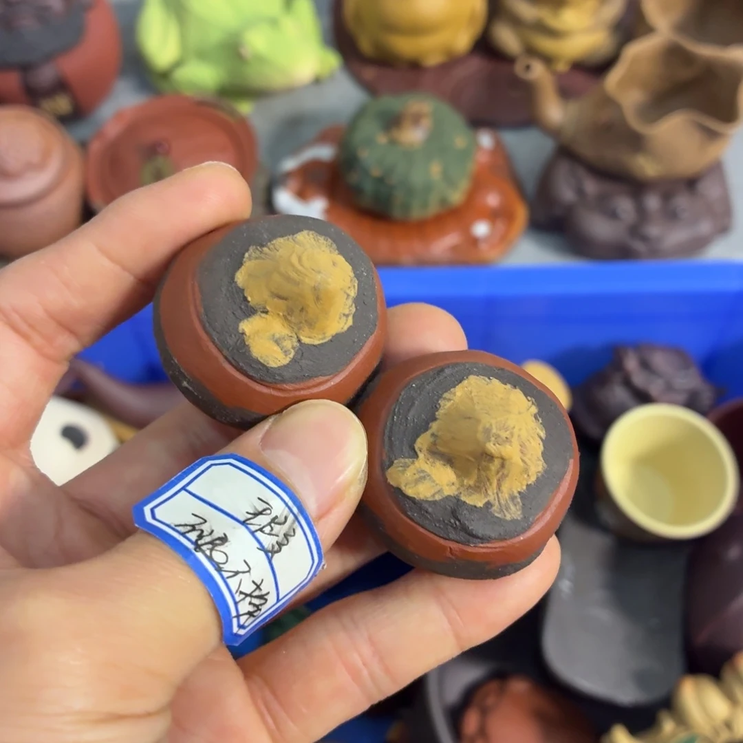 紫砂茶杯瑕疵不退不换介意勿拍