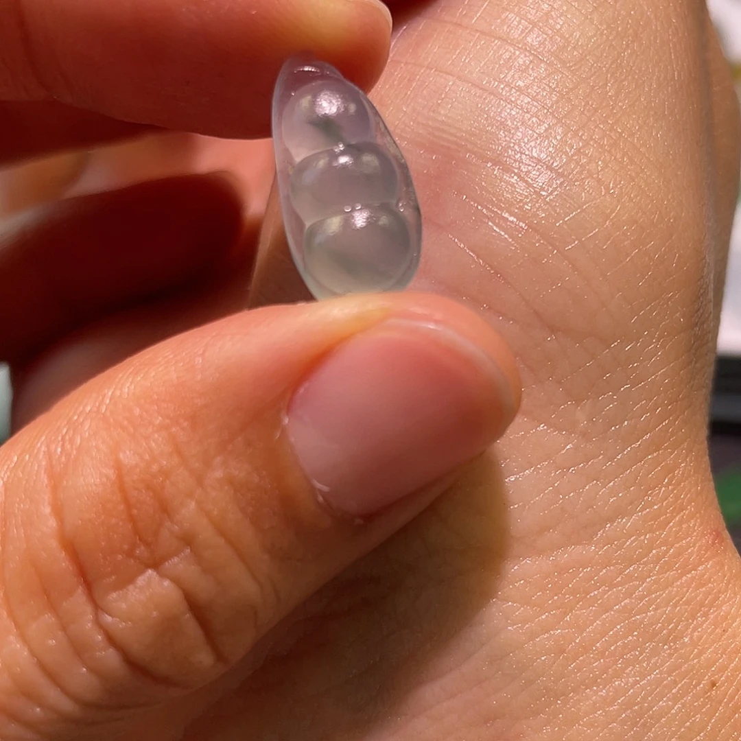 定制翡翠未镶嵌豆子