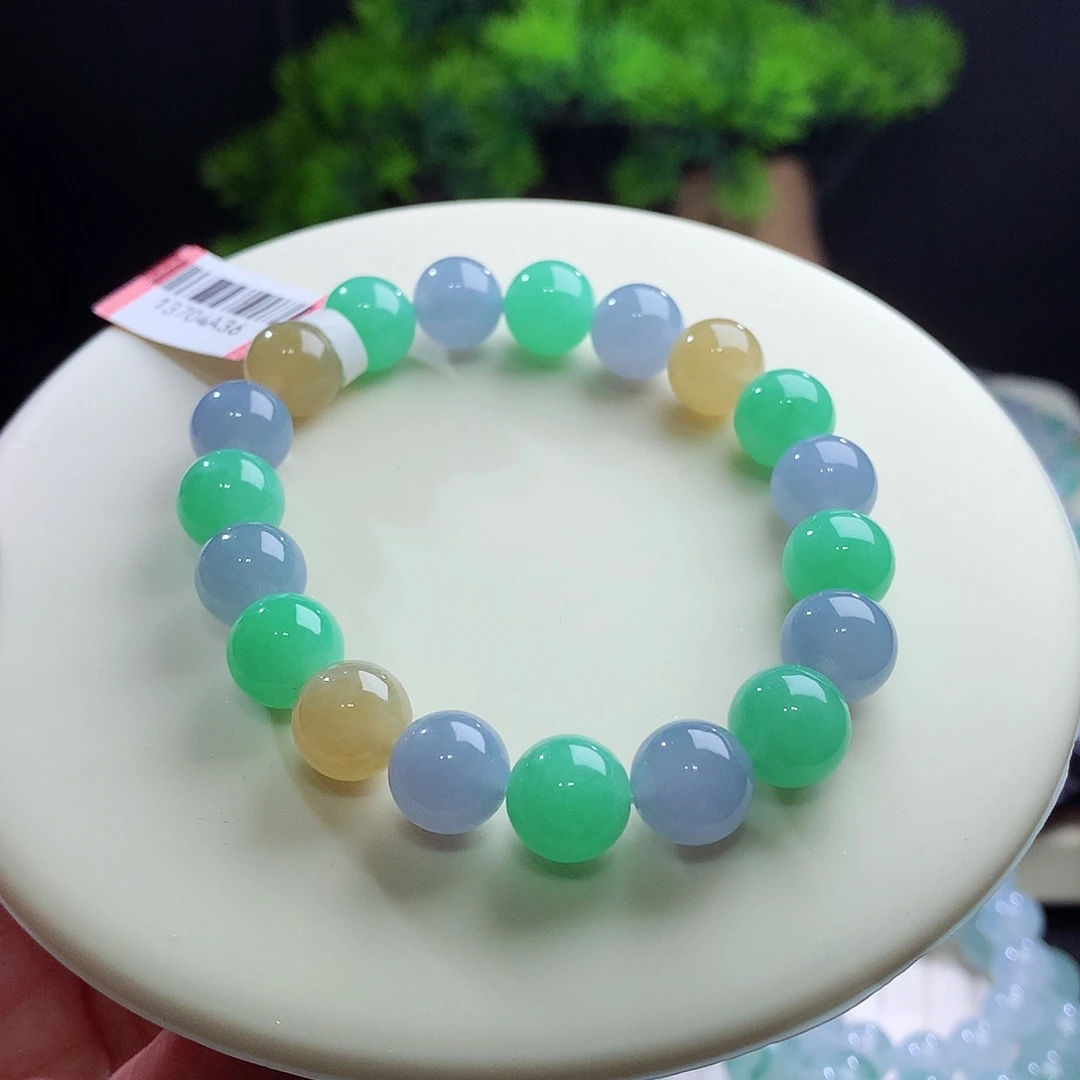 未镶嵌手串翡翠卡10mm