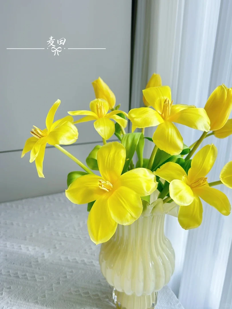 【黄色/稀有郁金香/全场任意满两单及以上鲜花包邮发货 】
