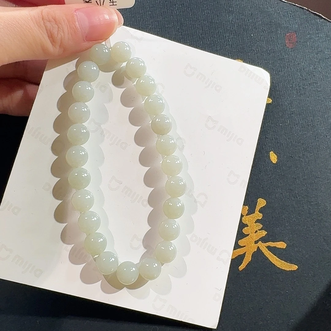 和田玉未镶嵌颈饰米达冷8