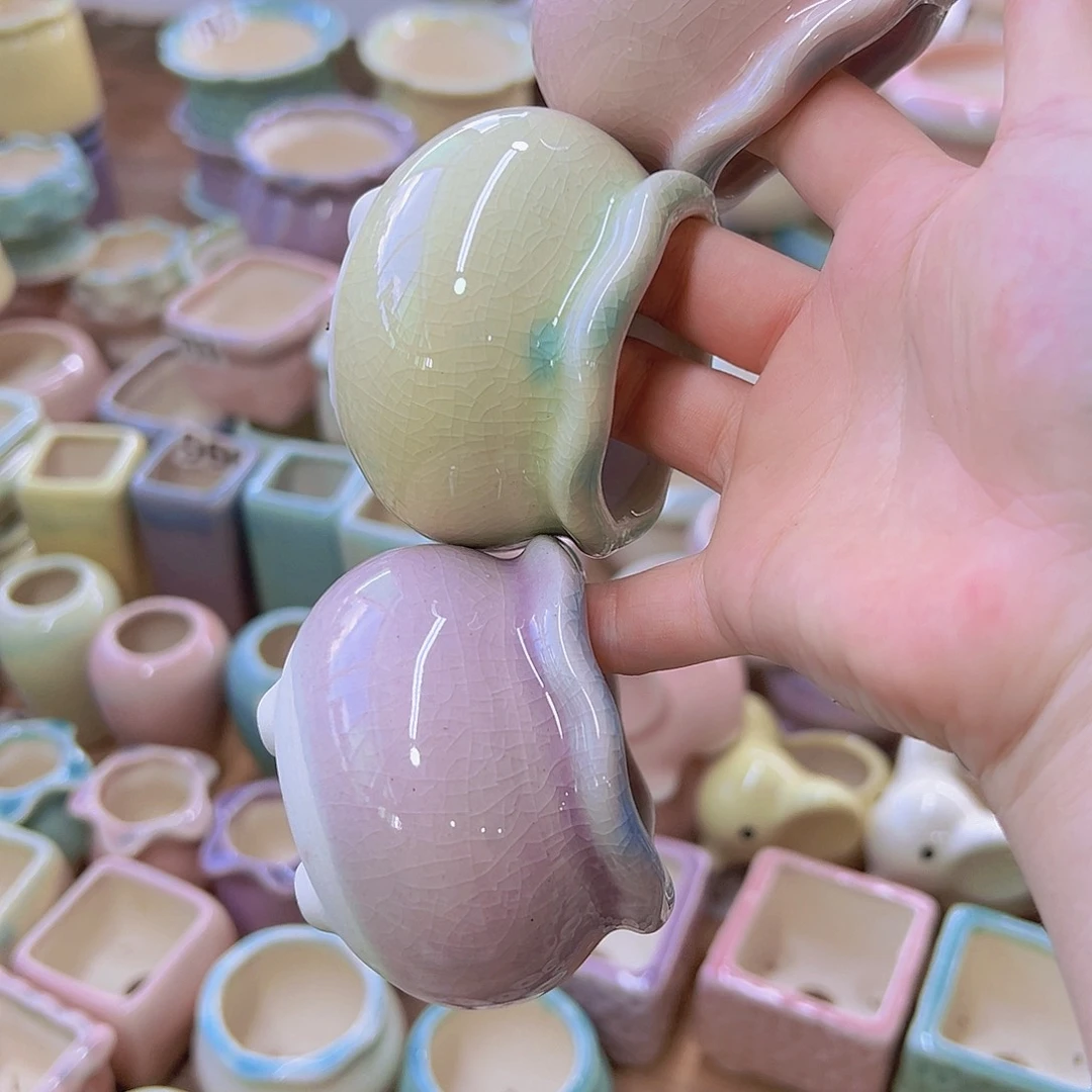 陶瓷花盆单场12包邮