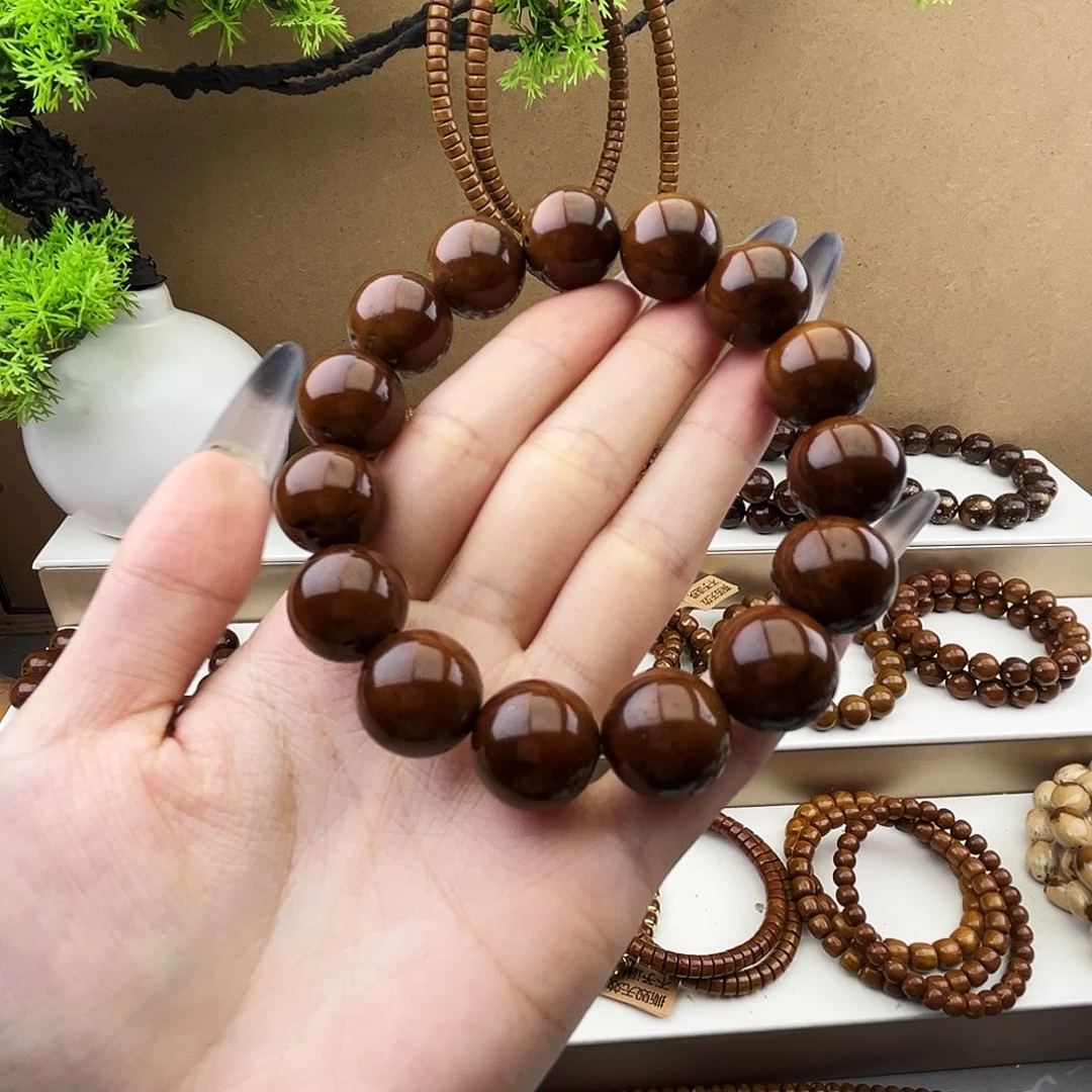 华***子手串紫金鼠15光珠