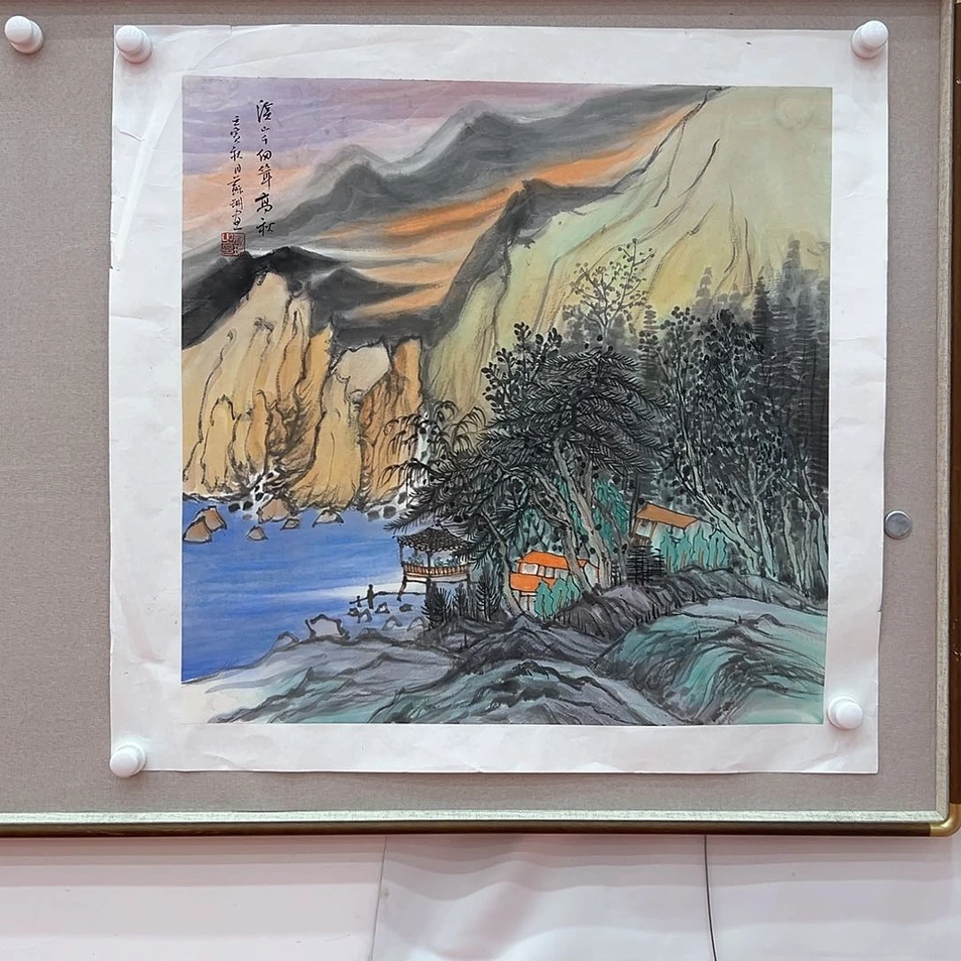 国画画家苏珊原作作品