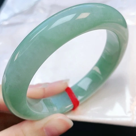 未镶嵌手镯翡翠55圈口081460