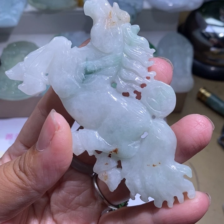 【闪购商品】颈饰未镶嵌翡翠马