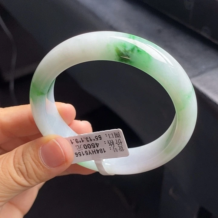 翡翠手镯未镶嵌55正圈