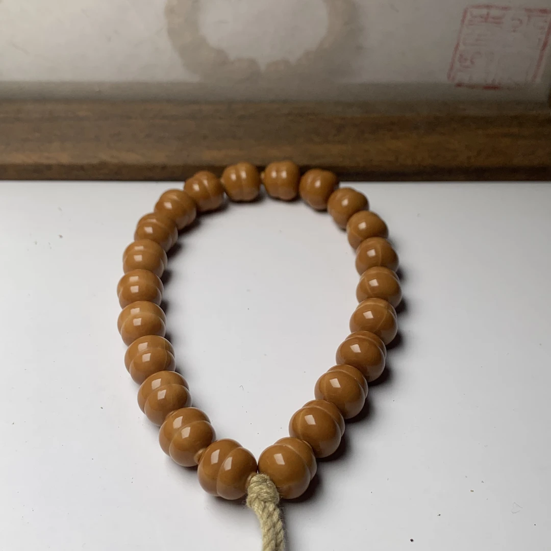 向冉-猴头雕刻葫芦小手持 无暇 全品 尺寸10.5左右