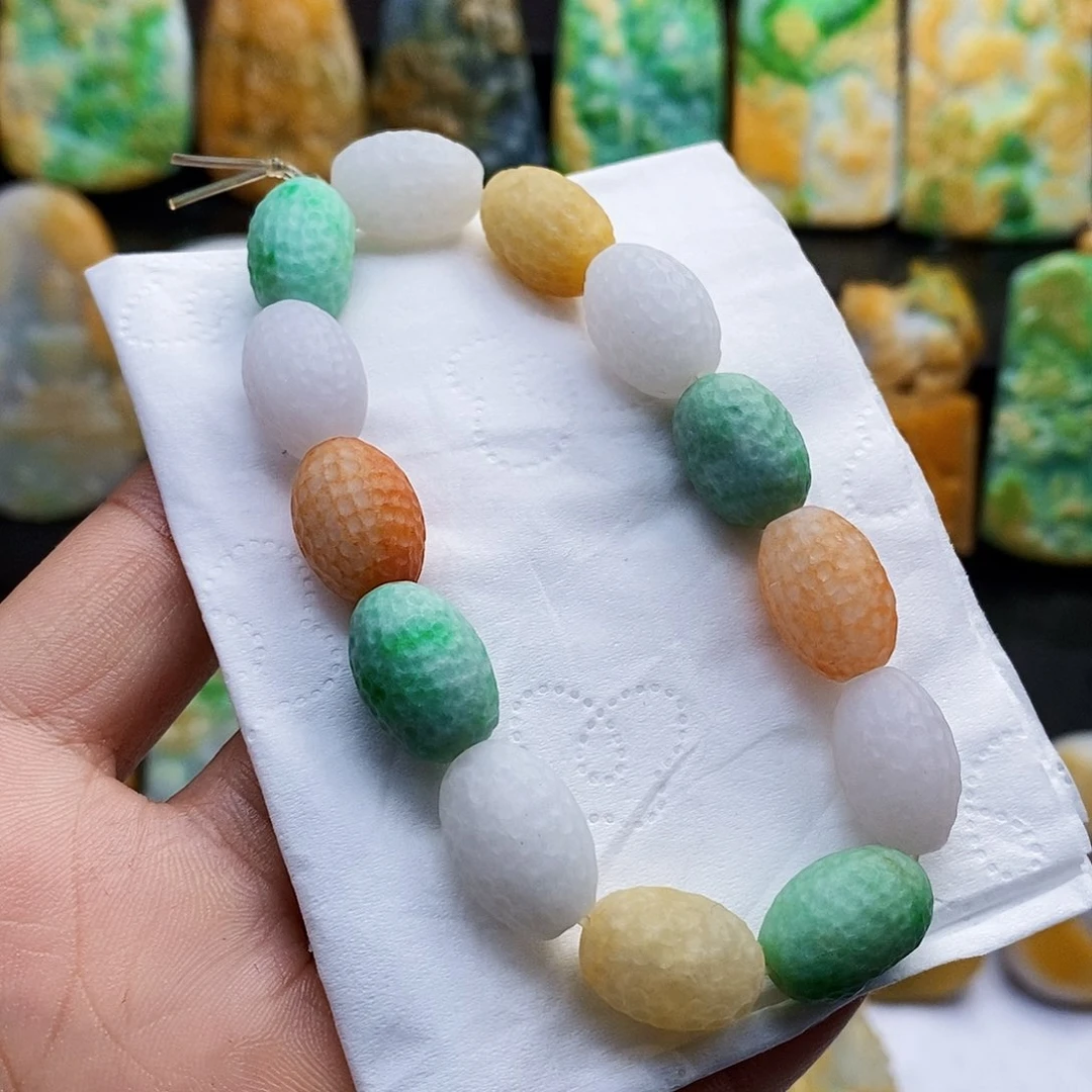 未镶嵌定制翡翠翡翠A货一物一证