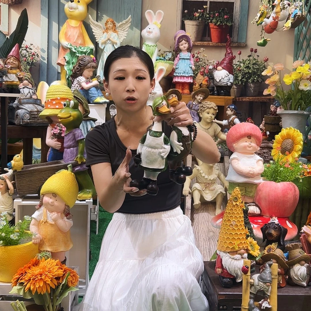 摆件欧美摆件红红火火