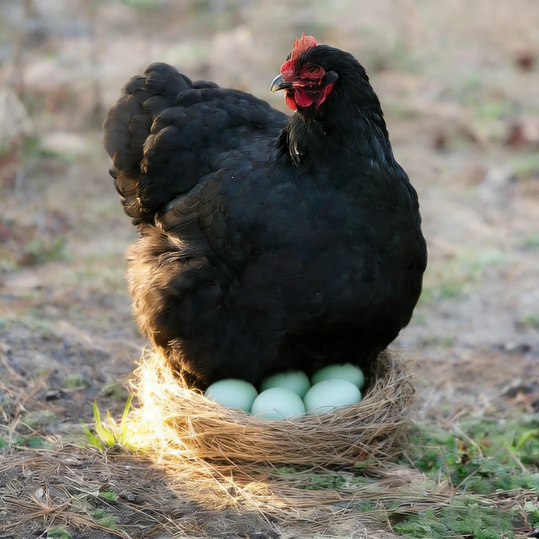 五黑乌鸡蛋绿壳农家散养土鸡初生鸡蛋草鸡蛋新鲜绿壳鸡蛋特级青壳