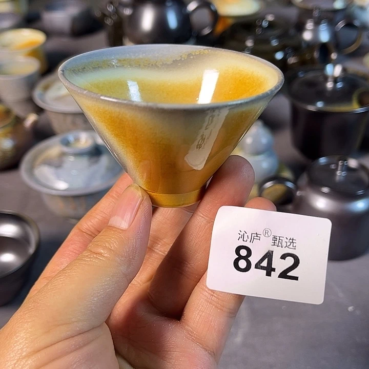 沁庐柴窑古法柴烧全手工茶具