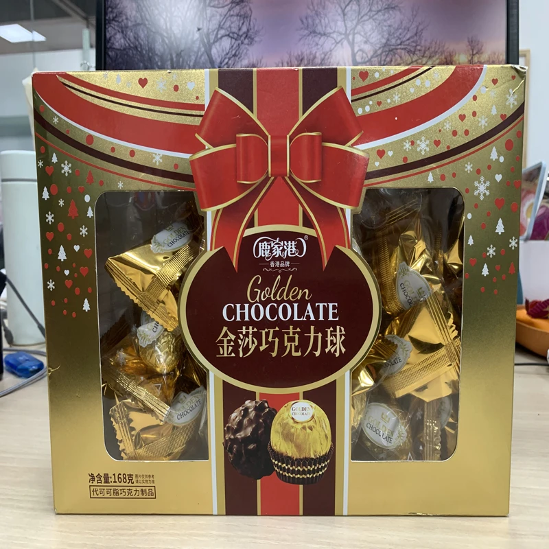 【到手4盒装】鹿家港金莎巧克力球礼盒装共672g