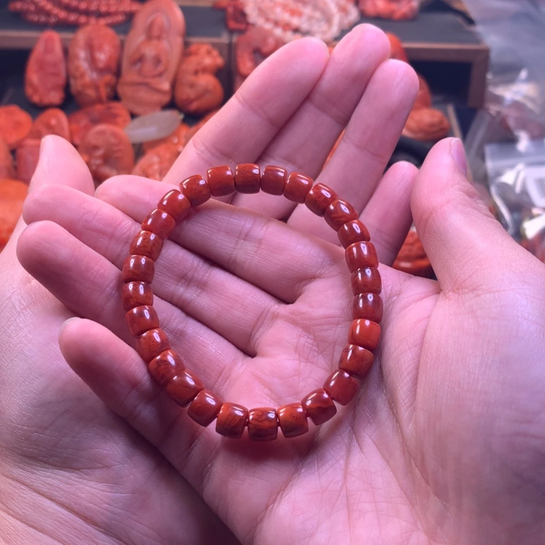 【闪购商品】未镶嵌高品单圈手串南红玛瑙