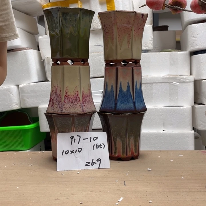 粗陶多肉花盆微瑕10