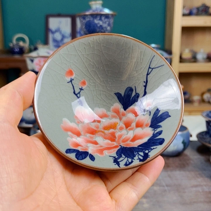 瓷片手工制作工艺精湛等